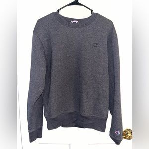 Champion crewneck sweatshirt, Size Small, Grey